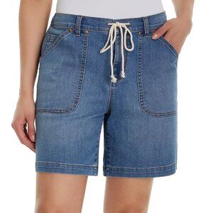 Petite Gloria Vanderbilt Utility Shorts (NWT)
